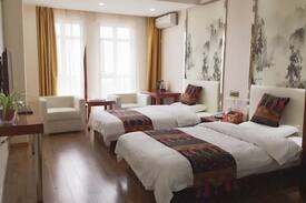 Baoji Apartment | 水墨丹青双床房