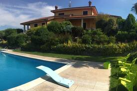 Calosso Villa | Villa Luigi - Swimming pool and vineyards