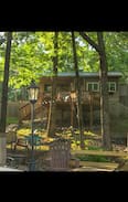 Mid America Cabin | Woodland Cottage on the Cove - Lake Hamilton