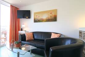 Langerwisch Apartment | Helle FeWo auf dem Gutshof mit Pferdepension