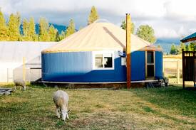 Chewelah Other | Spacious Yurt & Sauna on a Sustainable Farm