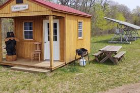 Jenkins House | Camper Cabin at Alpaca Farm in Lake Country!