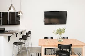 Bowling Green Apartment | Modern Industrial Loft @ Historic Armory Lofts