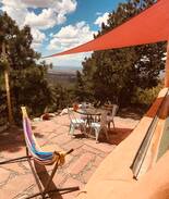 Valdez House | Cliff House Earthship, come stay above the clouds!