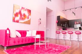 Piedmont Heights Apartment | The Luxurious Pink Babe Cave in Buckhead!