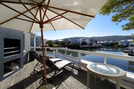 Knysna House | Gail's Waterway Villa - Pool, Jetty + Large Patio