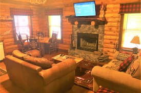 Morganton Cabin | Yellowstone- True Log cabin at an affordable price