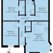 Old Town Apartment | Victorian flat in Old Town newly reformed