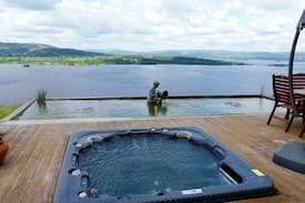 Portroe Villa | Bellevue House Panoramic Lake Views