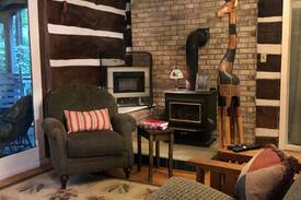 Saluda Cabin | The Treehouse. An updated cabin from 1890