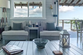 Fox Island Cabin | Eagle's Nest Waterfront: 150’ beach-kayaks & canoe