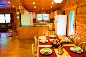 Higden Cabin | Spacious Lakefront Log Home Retreat