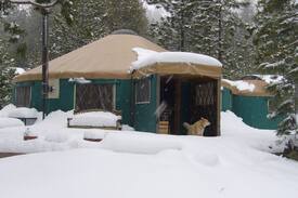 Weed House | Creekside Yurt at Mount Shasta