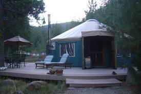 Weed House | Creekside Yurt at Mount Shasta