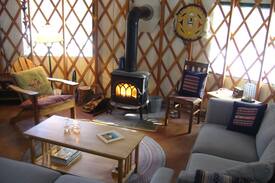 Weed House | Creekside Yurt at Mount Shasta