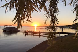 Houghton Lake Cabin | The ENTIRE Hook-N-Ladder Lodge of Houghton Lake.