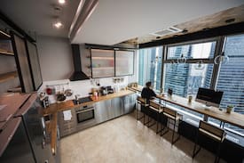 Presnensky Hostel | Moscow-City skyscraper hostel,breakfast,view
