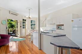 Korora Villa | Stunning Jacaranda villa. Sleeps 14