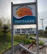 North Truro Cabin | Sunset Bluff Cottage #3-water view, private beach