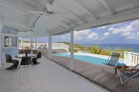 Grand Case Villa | VILLA LUCIE view exceptional