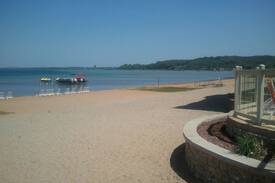 Traverse City Apartment | Spacious furnished condo at Peninsula Bay Resort