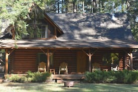 Douglas County Cabin | Riverfront Forested Cabin at The Farwood Retreat