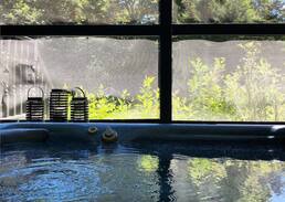 Jeffersonville House | The Hubert House - secluded getaway w/ hot tub