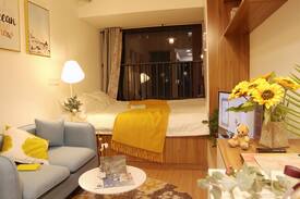 Guancheng Hui District Apartment | 【格子屋咔·日晞梦暖】郑州东站|省骨科医院|地铁5号线，温馨慵懒北欧风，可约会|商务|小住，长住特惠