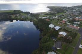 Opunake House | BBBach - sleeps 28. $ is for 10ppl. Squash court