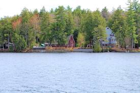 Pine River Pond House | 125' Water frontage on Pine River Pond in NH