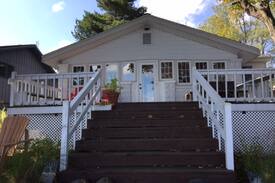 North Webster Cabin | Charming Lakefront Cottage on Best Indiana Lake