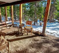 Coal Creek Cabin | The Castle's Den +Fireplace
