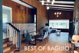 Baguio House | Baguio Heritage Home w/ fireplace & pine garden