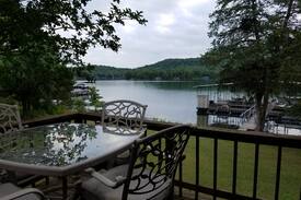 Lost Bridge Village Cabin | Uncle Fuzzys-2 Lakefront Cabins-Swim Dock-Wildlife