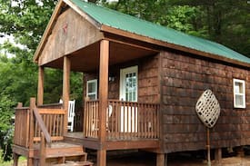 Mountain City Cabin | Front Porch Living for Two