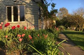 Bilting Cabin | Peaceful, stylish hideaway near Wye, Kent.
