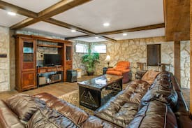 Powers Lake House | 7 BR Retreat Lake House - Sleep 22 in Beds