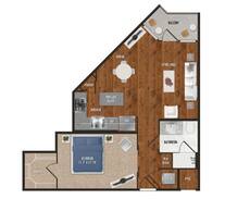 The Galleria Apartment | Luxury 1 bedroom apartment in Uptown Houston
