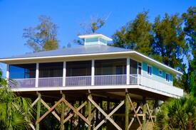 Placida House | Cuttlefish Cottage: New home with gulf view