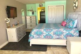 Panama City Beach Apartment | Cabana 5. Ground level on the sand / pool .
