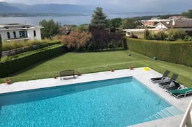 Cologny House | Luxury Villa in Cologny, Geneva. Aircon and pool.