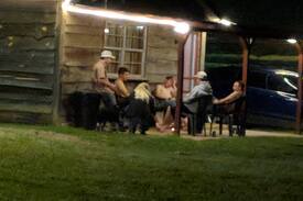 Hugo Cabin | Salt Creek Cabins & RV Park.. Rustic/Western decor