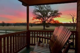 Luling Cabin | Private Country Getaway Cabin on 100 acres!