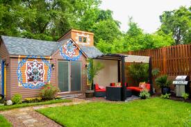Fort Washington House | 320 sq. Ft. Moroccan Theme Tiny House w/Pool