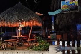 Clearwater Beach Cabin | Tiki Cottage Sleeps 6, Pets OK, Steps to Beach
