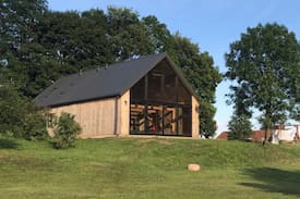 Sikory Juskie House | Modern Barn House & Sauna by the beautiful lake.