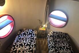 Pukenui House | Houhora Fun and Different Double Single Beds