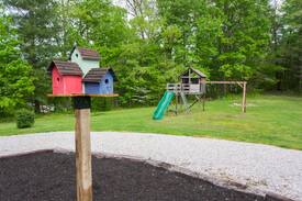 Rogers Cabin | The Porch Place, Big Property for Family + Friends