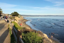 Opal Cliffs House | Pleasure Point Beach in Santa Cruz