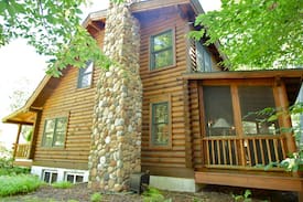Saugatuck Cabin | Coyote Cabin - Luxury Log Cabin